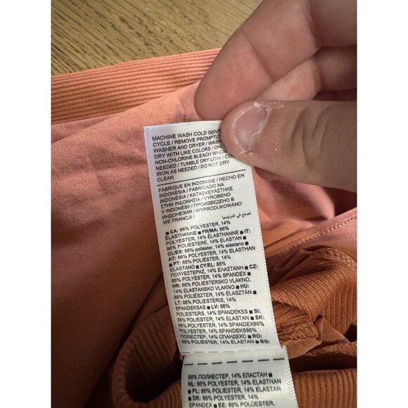 ATHLETA Brooklyn Ankle Pant in Sunset Glow Orange Style 198671 Women Size 4 READ - Picture 8 of 15